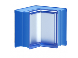 Стеклоблок Mini BLUEBERRY CORNER Стеклоблок Mini BLUEBERRY CORNER