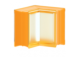 Стеклоблок Mini APRICOT CORNER Стеклоблок Mini APRICOT CORNER