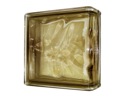 Торцевой стеклоблок Brown 1919/8 Linear End Wave