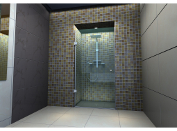 Стеклянная душевая перегородка Bella