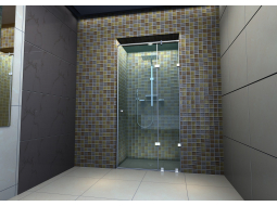 Стеклянная душевая перегородка Simona Monte