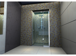 Стеклянная душевая перегородка Simona Prof