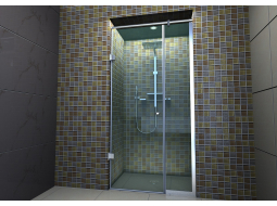 Стеклянная душевая перегородка Marcella Prof