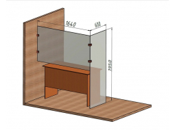 Защитная конструкция GlassScreen Solo Защитная конструкция GlassScreen Solo