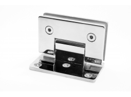 Петля 90гр. стіна-скло 8-10 мм нерж.