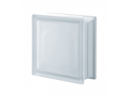 Матовый стеклоблок бесцветный "Гладкий" Q19T