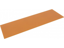 Полка стеклянная коричневая прямоугольная 