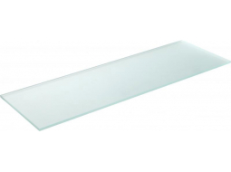 Полиця скляна матова прямокутна