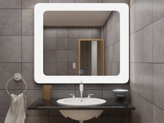 Зеркало с LED подсветкой Cosmo White Зеркало с LED подсветкой Cosmo White