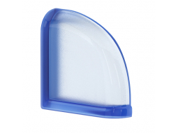 Стеклоблок Mini BLUEBERRY CURVED END Стеклоблок Mini BLUEBERRY CURVED END