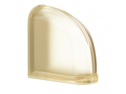 Стеклоблок Mini VANILLA CURVED END