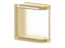 Стеклоблок Mini VANILLA LINEAR END